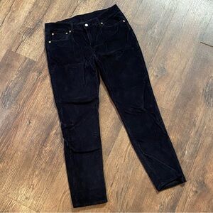 Levi’s low pro black corduroy jeans